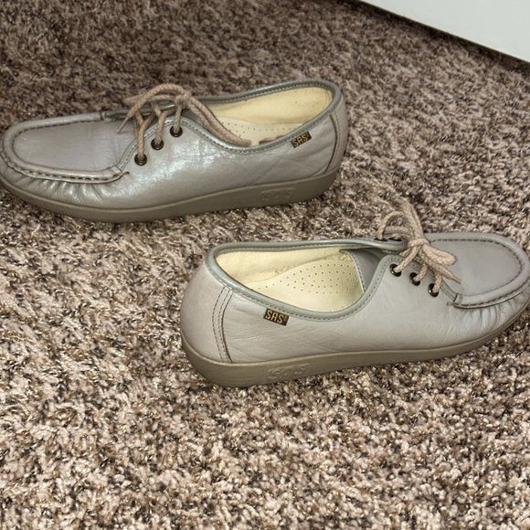 Tan SAS Siesta Lace Up Loafer - Picture 4 of 9